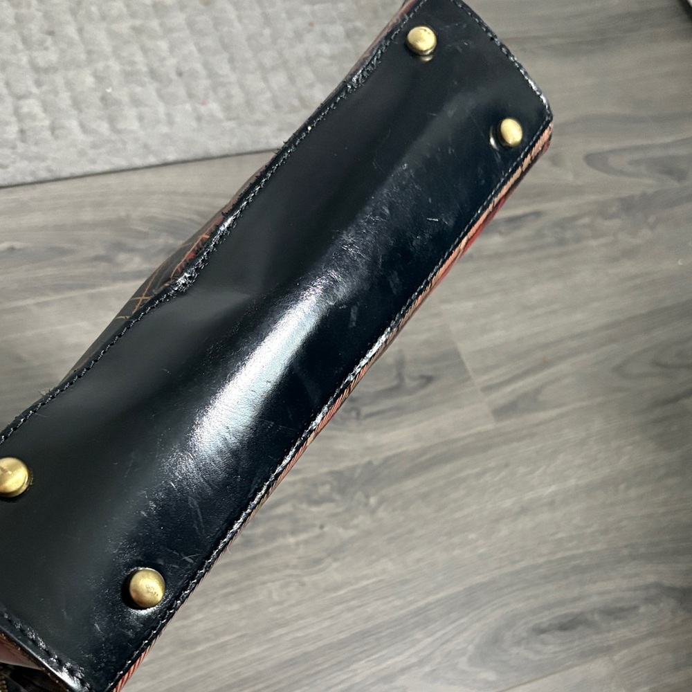 Patricia Nash Tartan Leather Shoulder Bag - Picture 7 of 16